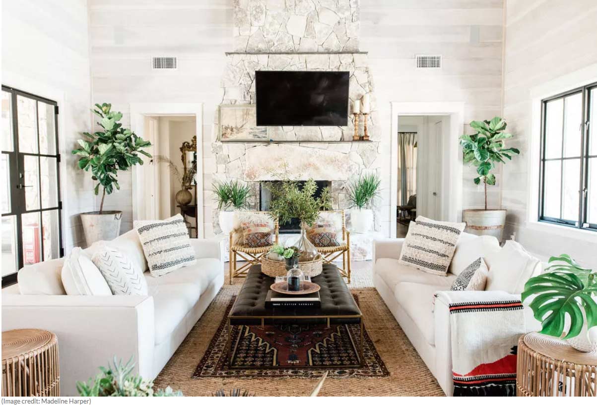 farmhouse living room style