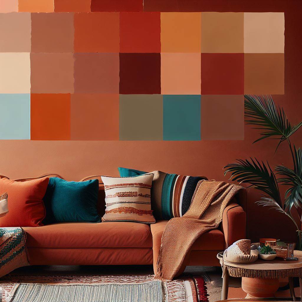 color palette of southwestern style