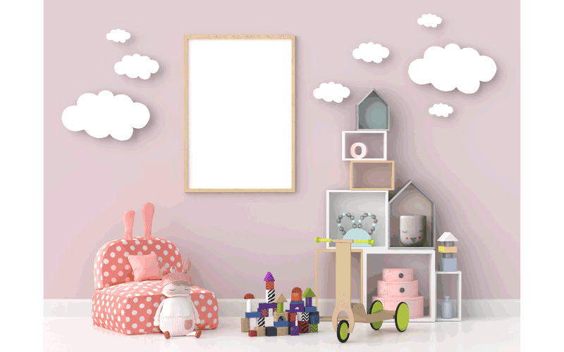 How to decorate a toddler girls room? 