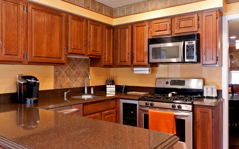 woodwork kitchen cabinets