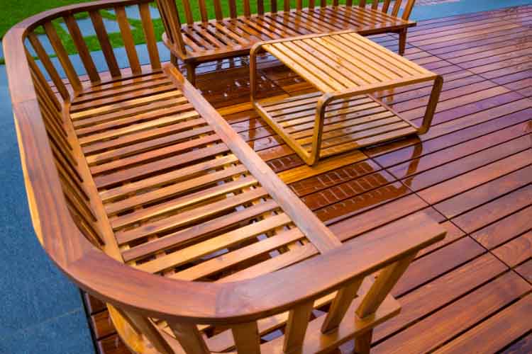 wooden outdoor furniture dubai 