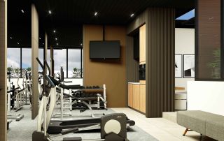 gym interior design in Dubai